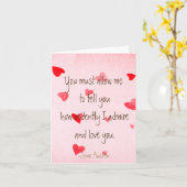 ダーシー・バレンタイン氏 カード (黄色い花)