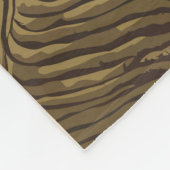 ダージェリンインドイラストレーショントラベルアートヴィンテージ フリースブランケット (角)