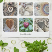 ダースのハート キッチンタオル (折り畳み)