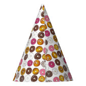 ダースドナッツドーナツブレックファーストジャンクフードグルメ パーティーハット (裏面)