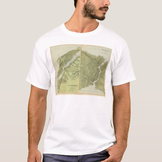 ダーダネルズ海峡Bosphorus、コンスタンチノープル Tシャツ (正面)