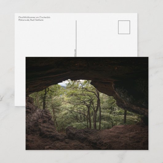 ダーチブリッカマープファルゼルヴァルト ポストカード (正面/裏面)
