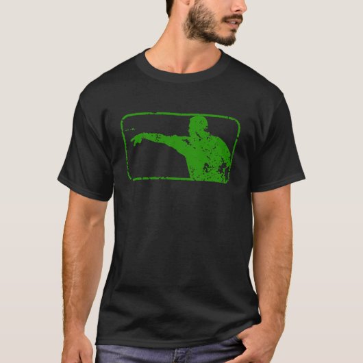 ダーツおもしろい選手のためのダーツPally 20ダーツDar 1 Tシャツ (正面)