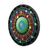 ダーツきらきら光るボード ダーツボード (正面右)