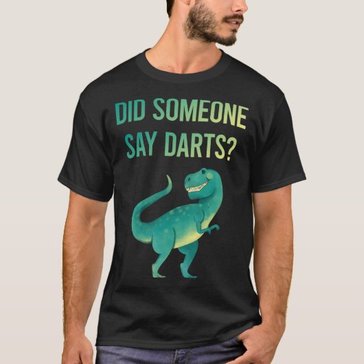 ダーツって言う人 Tシャツ (正面)