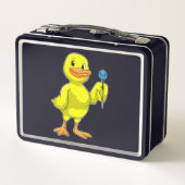 ダーツでアヒル メタルランチボックス (裏面)