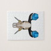 ダーツでオックス ジグソーパズル (横)