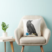 ダーツでカラス クッション (椅子)
