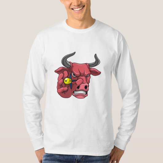 ダーツでブル Tシャツ (正面)