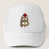 ダーツでヘビ キャップ (正面)