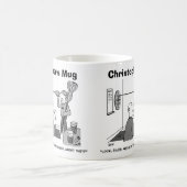 ダーツで不正行為する男は自分の名前でパーソナライズ。 コーヒーマグカップ (中央)