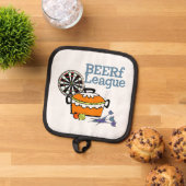 ダーツで料理 Potholder 鍋敷き (トップダウン)