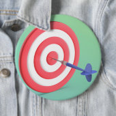 ダーツとダーツボード 缶バッジ (インサイチュ)