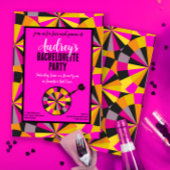 ダーツのゲームバチェロレッテテーマパーティー 招待状