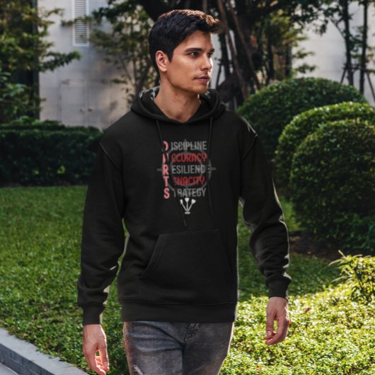 ダーツのマスタリング：コア原則 – Dart Player パーカ