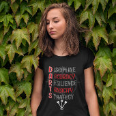 ダーツのマスタリング:コア原則 – Dart Player Tシャツ