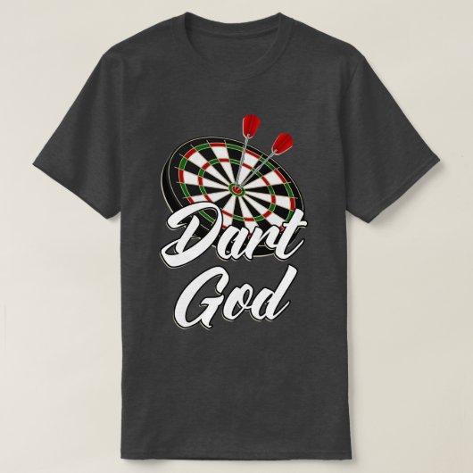 ダーツの神 Tシャツ (デザイン正面)