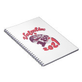 ダーツは私のバレンタイン 2021 ノートブック (右側)