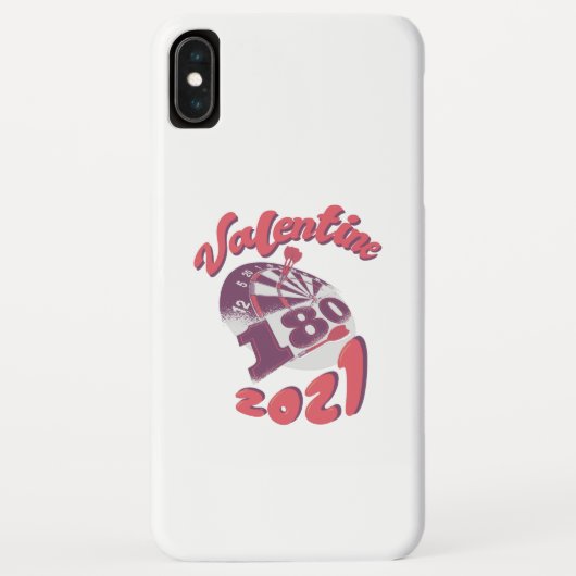 ダーツは私のバレンタイン 2021 Case-Mate iPhoneケース (裏面)