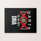 ダーツは私のDNAに入っている ジグソーパズル (横)
