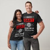 ダーツを叩く Tシャツ (ユニセックス)