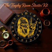 ダーツを投げ、ビッグフットを見つける（多分） ダーツボード