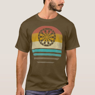 ダーツアローズレトロヴィンテージサンセットオールドスクール Tシャツ