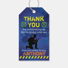 ダーツウォーズパーティーダーツガン誕生日 ギフトタグ