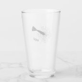 ダーツオ恋しく思ップひび割れ タンブラーグラス (裏面)