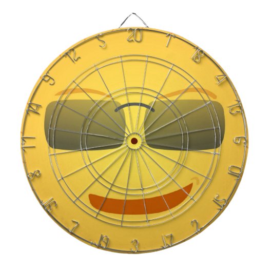 ダーツカッコいい付き顔ダーツボード ダーツボード (正面)