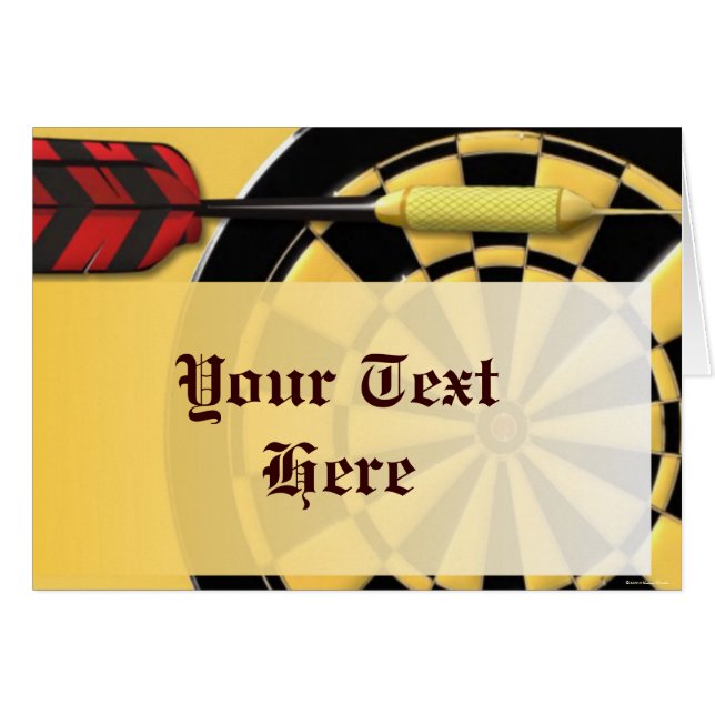 ダーツカード (正面横)