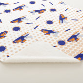 ダーツガンバトルウォーズ少年のターゲットパターン シェルパブランケット (3/4)