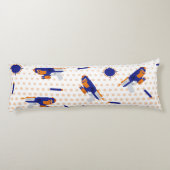 ダーツガンバトルウォーズ少年のターゲットパターン ボディピロー (裏面)