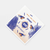 ダーツガンバトルウォーズ少年の誕生日パーティー スタンダードランチョンナプキン (角)