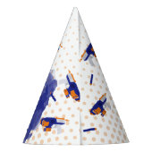 ダーツガンバトルウォーズ少年の誕生日パーティー パーティーハット (裏面)