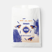 ダーツガンバトルウォーズ少年の誕生日パーティー フェイバーバッグ (正面)