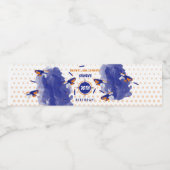 ダーツガンバトルウォーズ少年の誕生日パーティー ペットボトルラベル (シングルラベル)