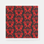 ダーツガンバトル誕生日 スタンダードランチョンナプキン (正面)