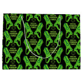 ダーツガンバトル誕生日 ラージペーパーバッグ (裏面)