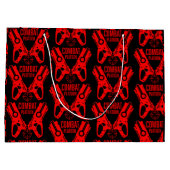 ダーツガンバトル誕生日 ラージペーパーバッグ (裏面)