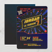 ダーツガン招待状 招待状 (正面/裏面)