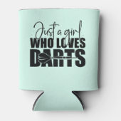 ダーツガール名前をカスタムする 缶クーラー (正面)
