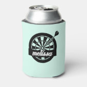 ダーツガール名前をカスタムする 缶クーラー (缶裏面)