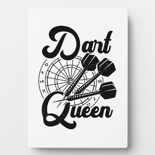 ダーツクイーン フォトプラーク (正面)