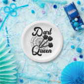 ダーツクイーン ペーパープレート (パーティー)