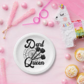 ダーツクイーン ペーパープレート (パーティー)