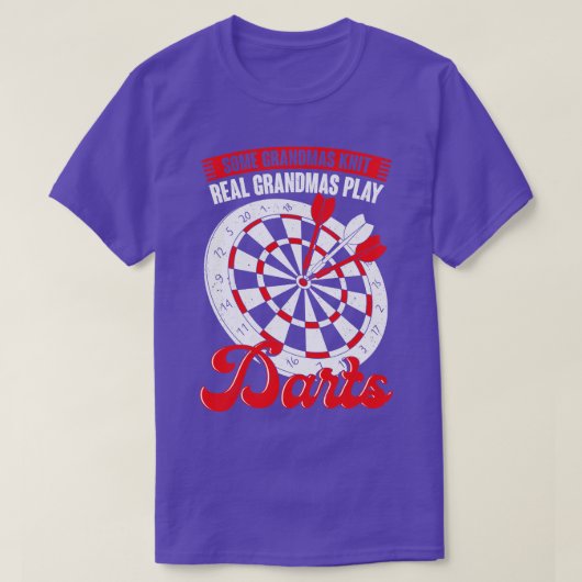 ダーツグおもしろいーマガーン祖母のギフト Tシャツ (デザイン正面)