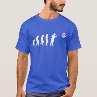 ダーツゲーム ダーツボード ゲーム エボリューション ダーツゲーマー Tシャツ