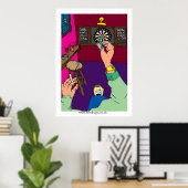 ダーツゲーム ポスター (ホームオフィス)