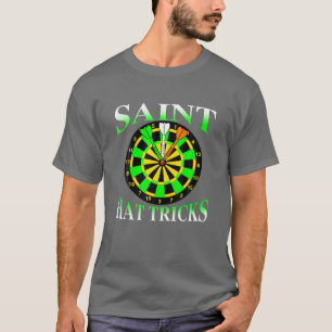 ダーツサンハットトリックアイリッシュセントパトリックの日 Tシャツ